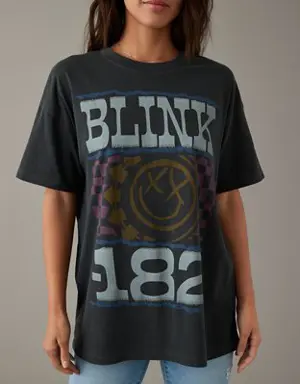 Oversized Blink-182 Graphic Tee