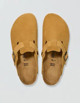 American Eagle Birkenstock Corduroy Boston Clog. 1