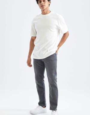 Defacto Sergio Regular Fit Normal Bel Boru Paça Jean Pantolon. 3 Defacto Sergio Regular Fit Normal Bel Boru Paça Jean Pantolon. 3