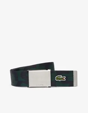 Smooth Leather Belt/2 Buckle Gift Set