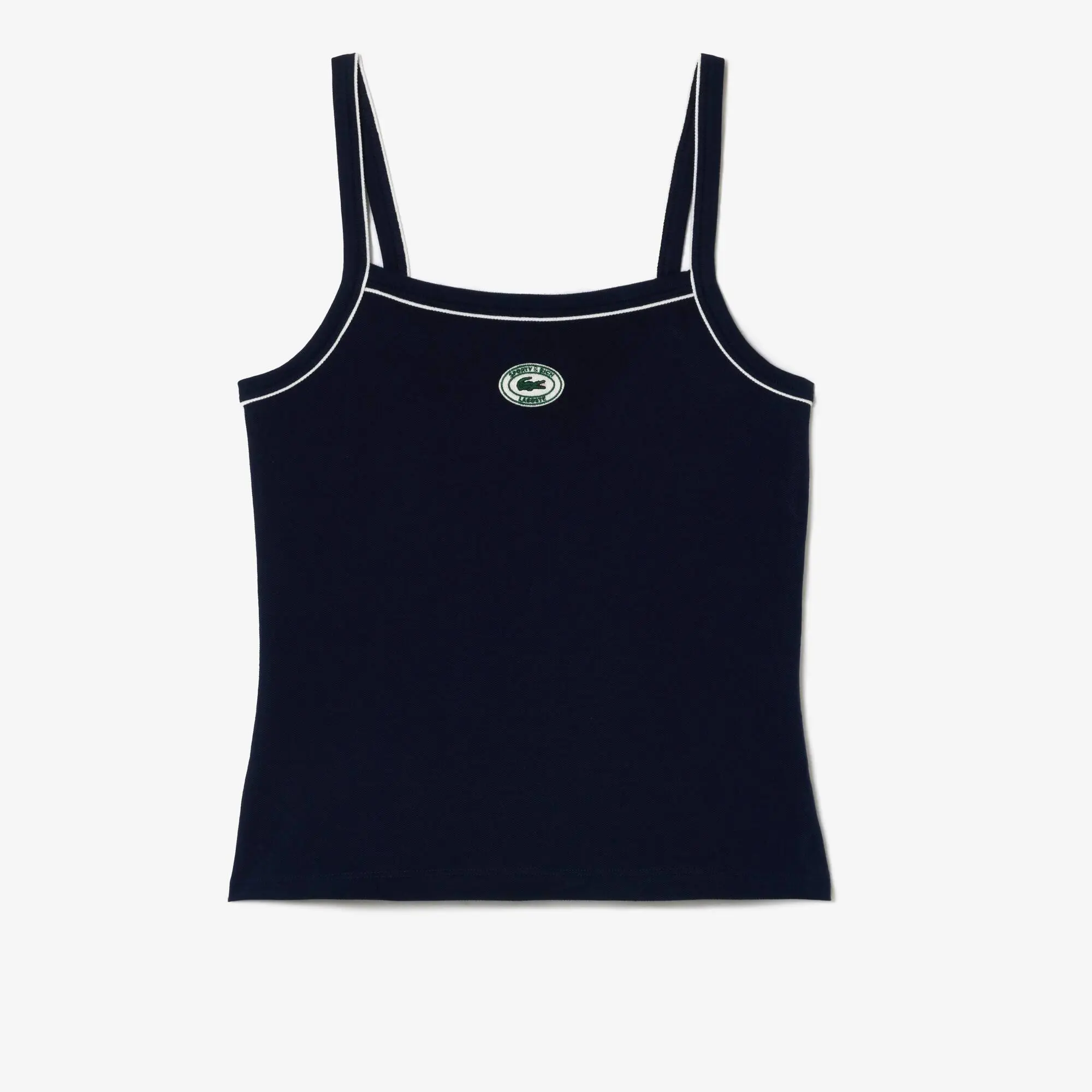 Lacoste Top sem alças elástico Lacoste x Sporty & Rich. 2