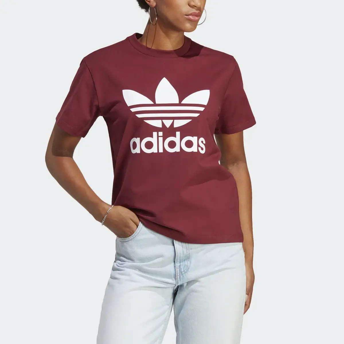 Adidas Adicolor Classics Trefoil Tee. 1