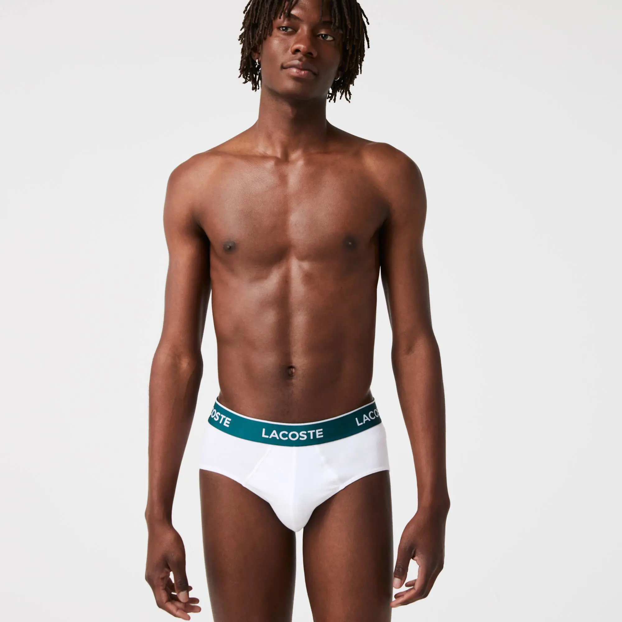 Lacoste Men's 3-Pack Briefs. 1 Lacoste Men's 3-Pack Briefs. 1