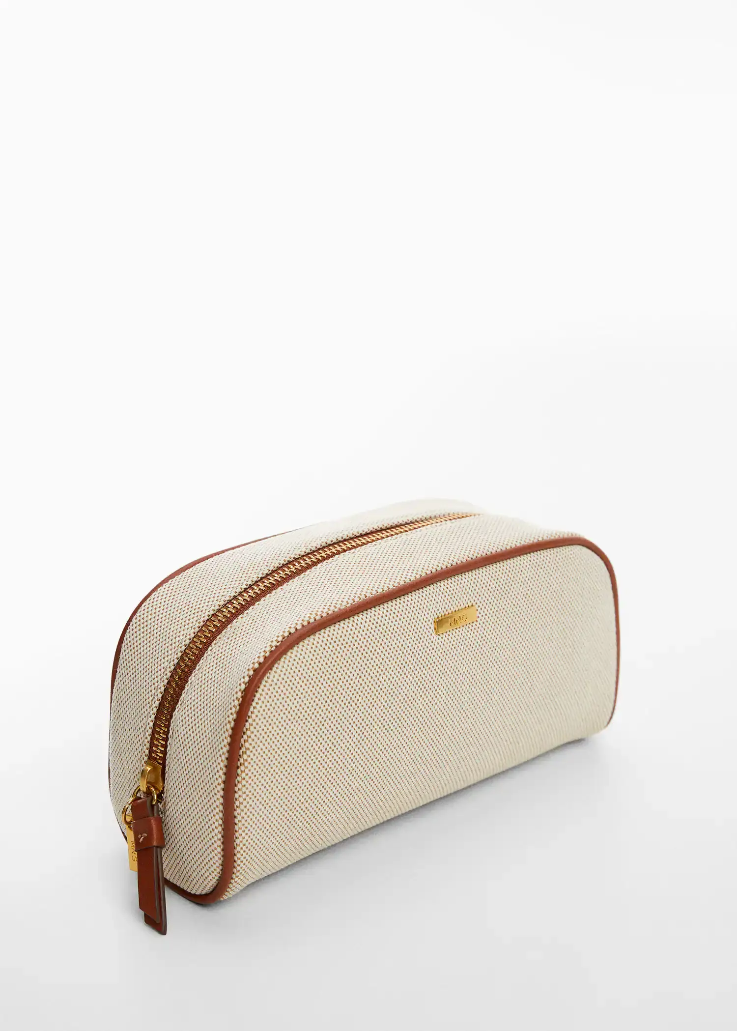 Mango Kontrast tasarımlı kozmetik çantası. 2