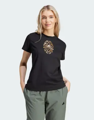 Playera Metallic Graphic