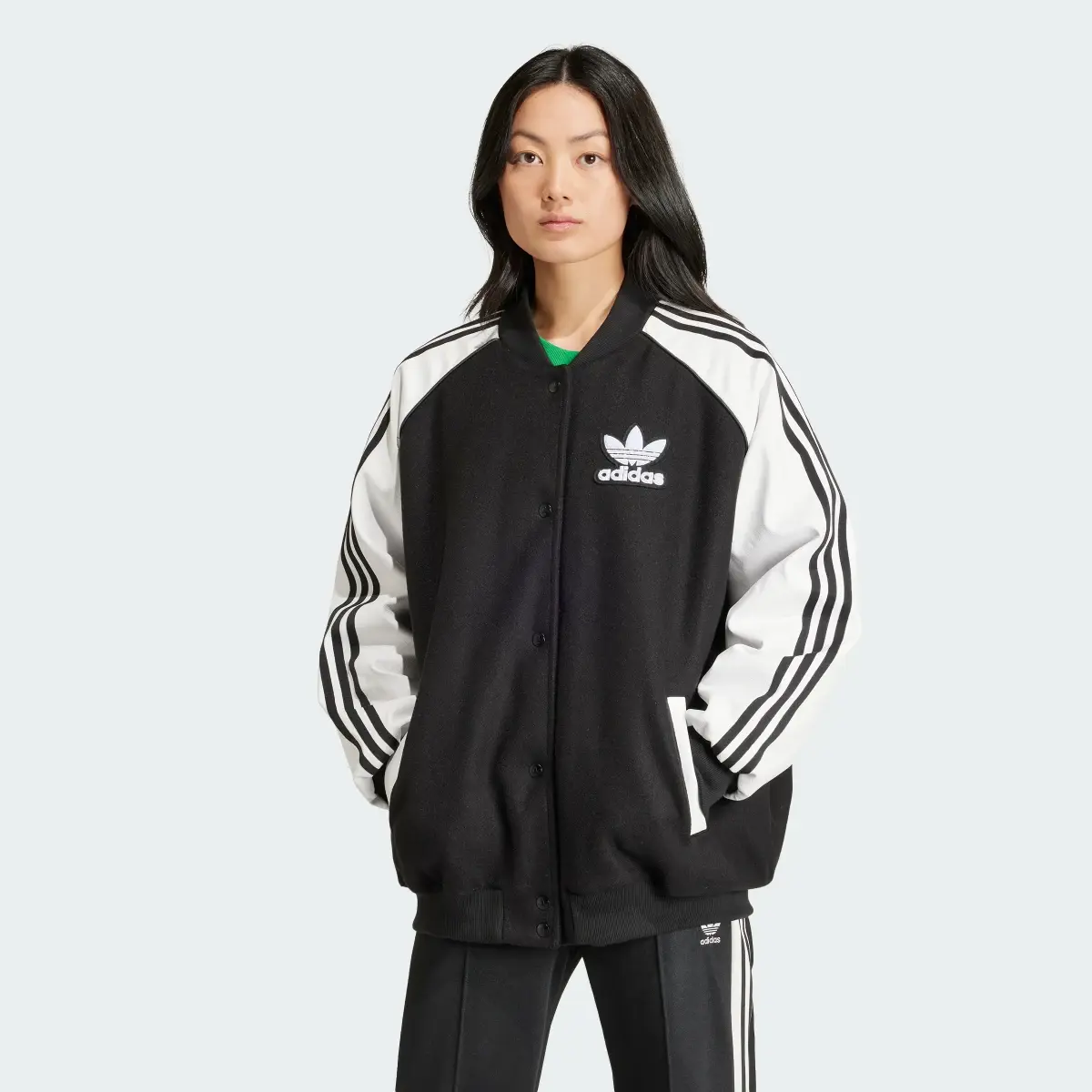 Oversized adidas windbreaker hotsell