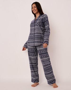 La Vie en Rose Flannel PJ Set. 2 La Vie en Rose Flannel PJ Set. 2