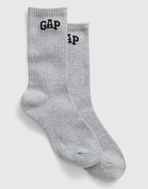 Quarter Crew Socks gray