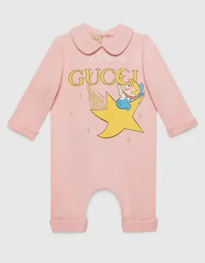 Baby printed cotton one-piece