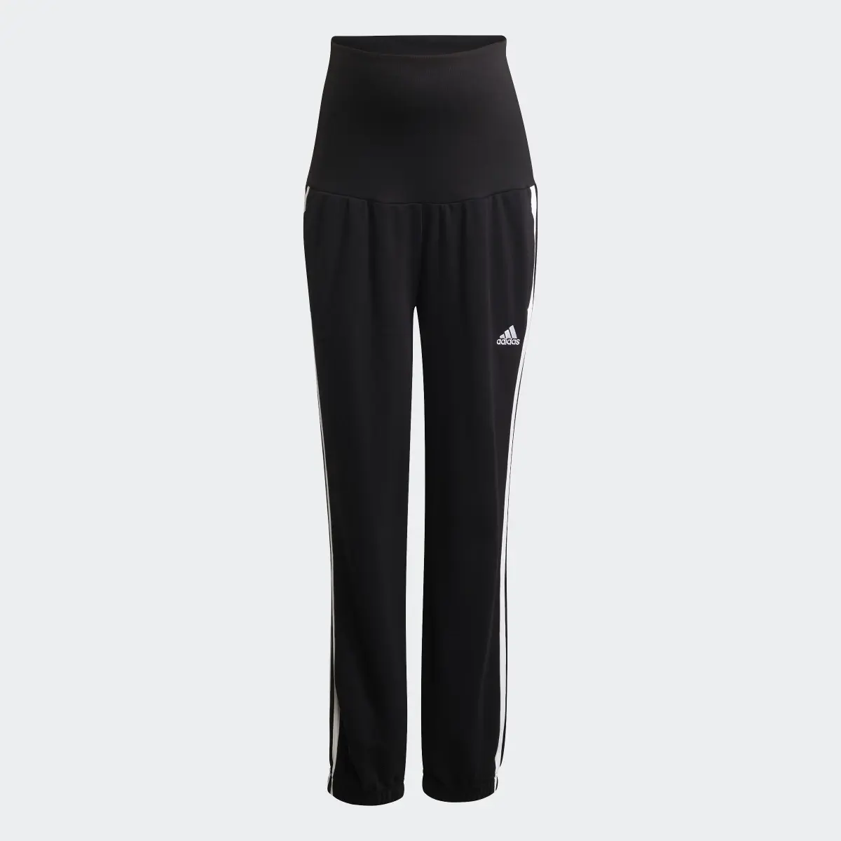 Adidas Essentials Cotton 3-Stripes Pants (Maternity). 1