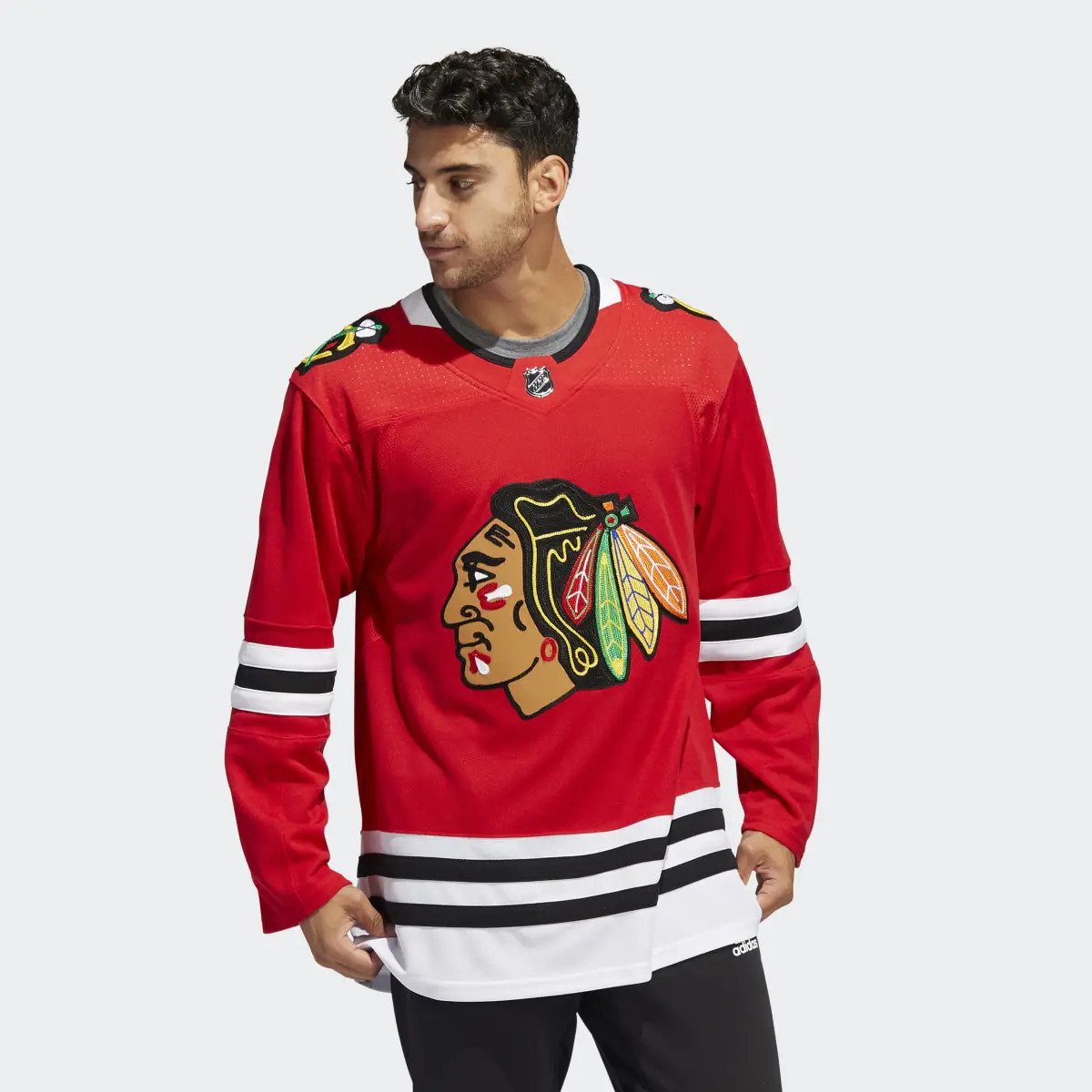 Adidas Blackhawks Home Authentic Jersey. 2