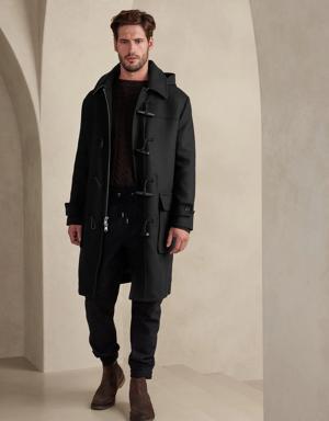 Hunter Duffle Coat black