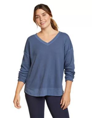 Women's Myriad Thermal Long-Sleeve V-Neck T-Shirt
