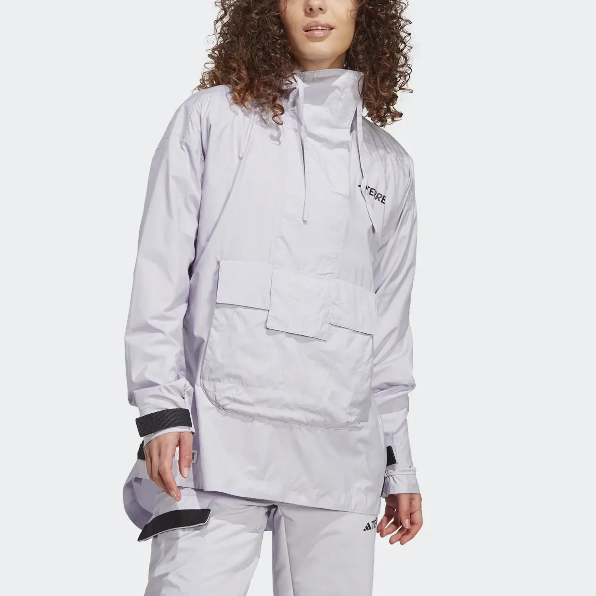 Adidas TERREX Made to Be Remade Wind Anorak. 1