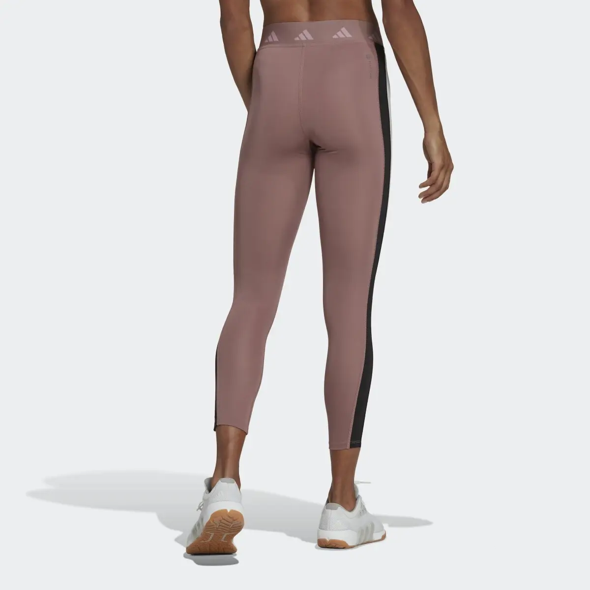 Adidas Hyperglam Training Techfit 7/8 Leggings. 2