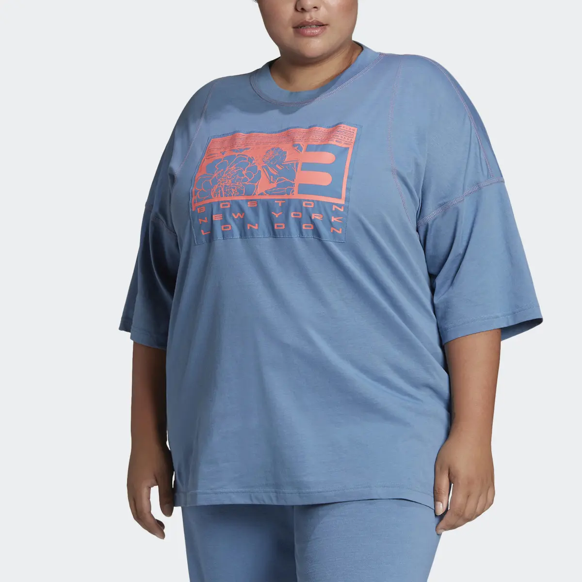 Adidas T-shirt SuperHer adidas Sportswear (Plus Size). 1