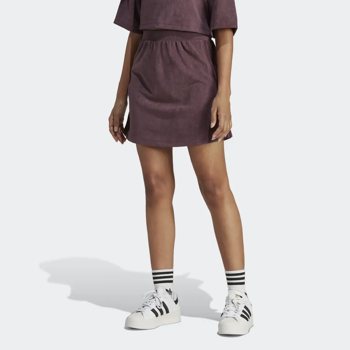 Adidas Adicolor Classics Suede Skirt. 1