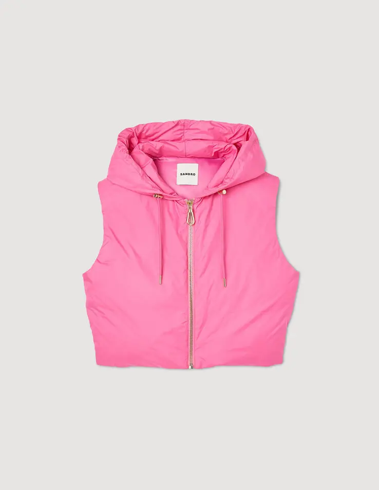 Sandro Sleeveless puffer jacket. 1