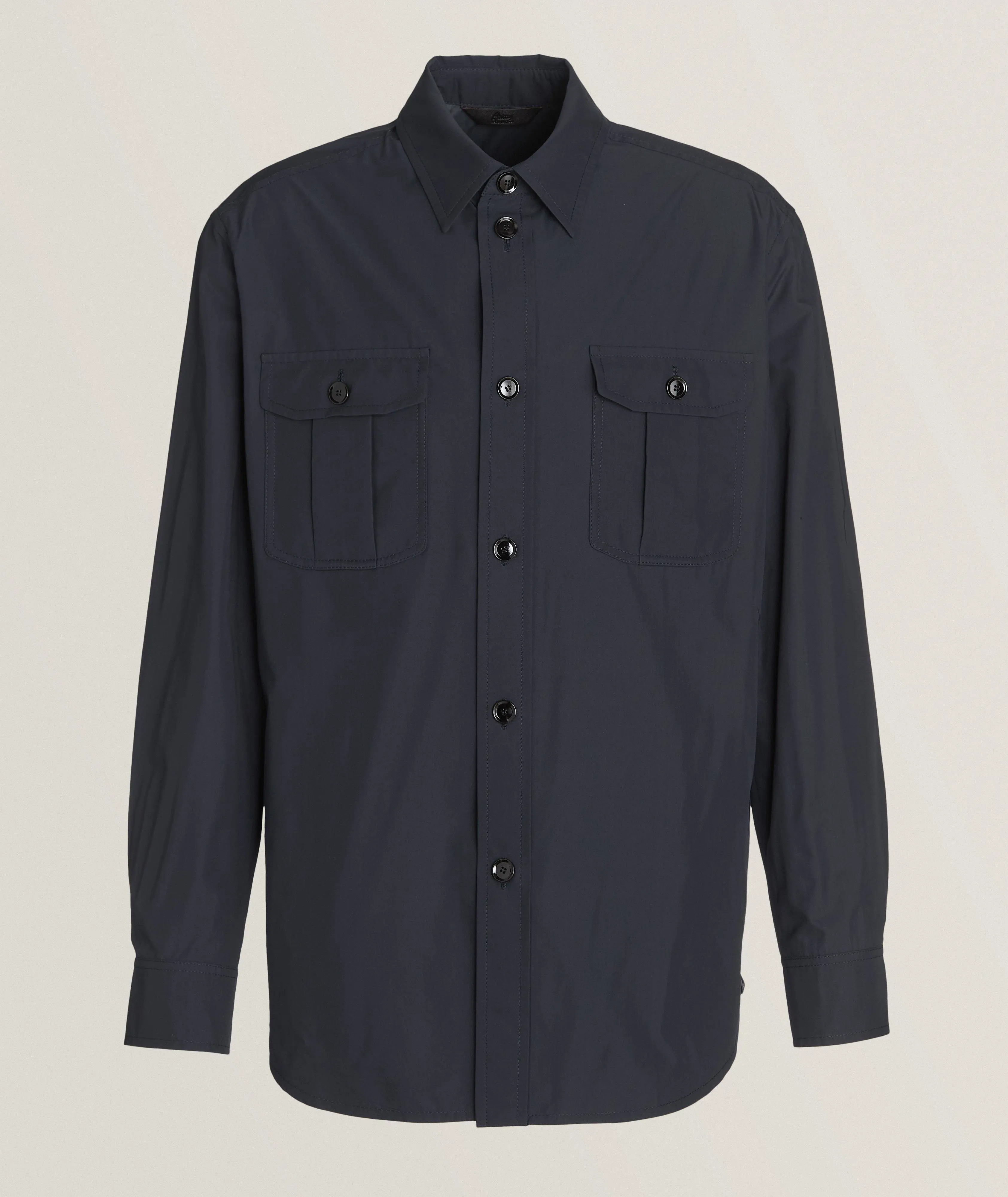 Harry Rosen Silk Overshirt. 1