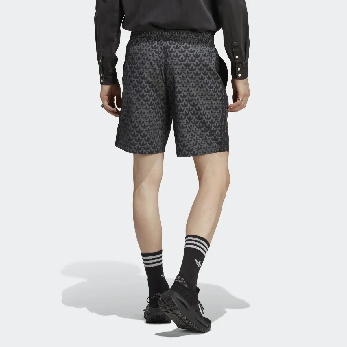 Adidas Originals Monogram Swim Shorts. 2