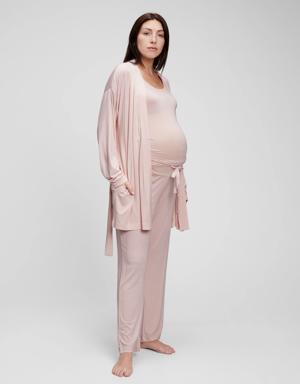 Maternity Modal 3-Piece Set pink