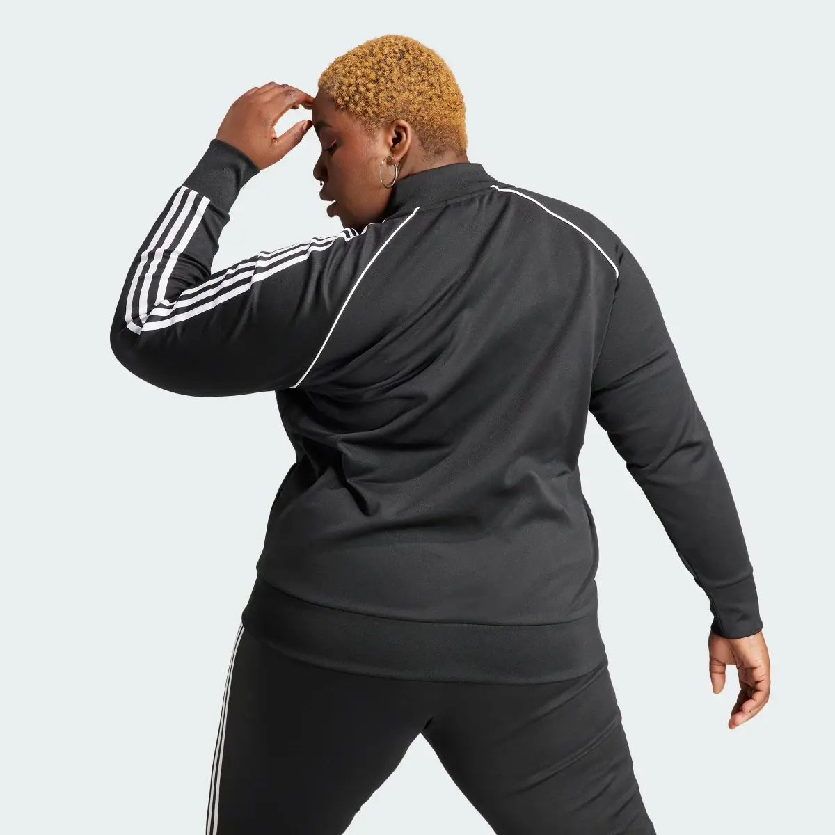 Adidas Adicolor Classics SST Track Jacket (Plus Size). 3