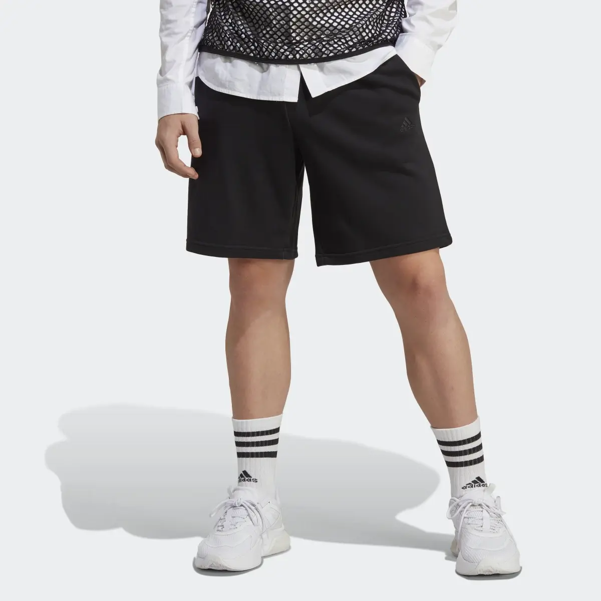 Adidas ALL SZN French Terry Shorts. 1