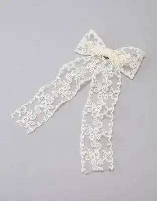 American Eagle Lace Bow Clip. 1