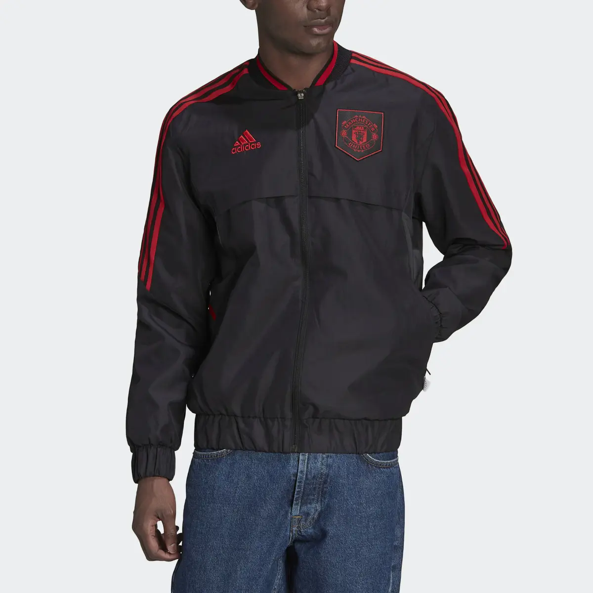 Adidas Manchester United Anthem Track Top. 1