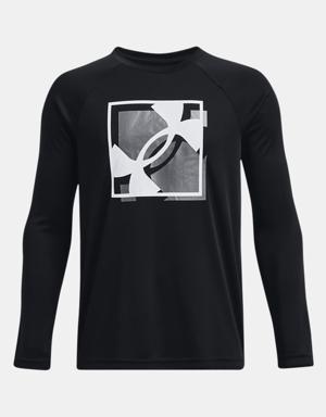 Boys' UA Velocity Branded Long Sleeve