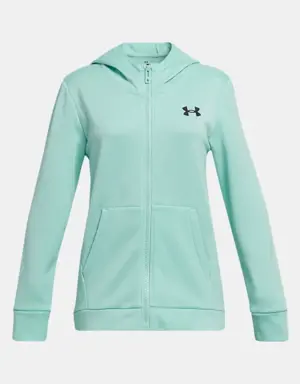 Girls' Armour Fleece® Full-Zip Hoodie