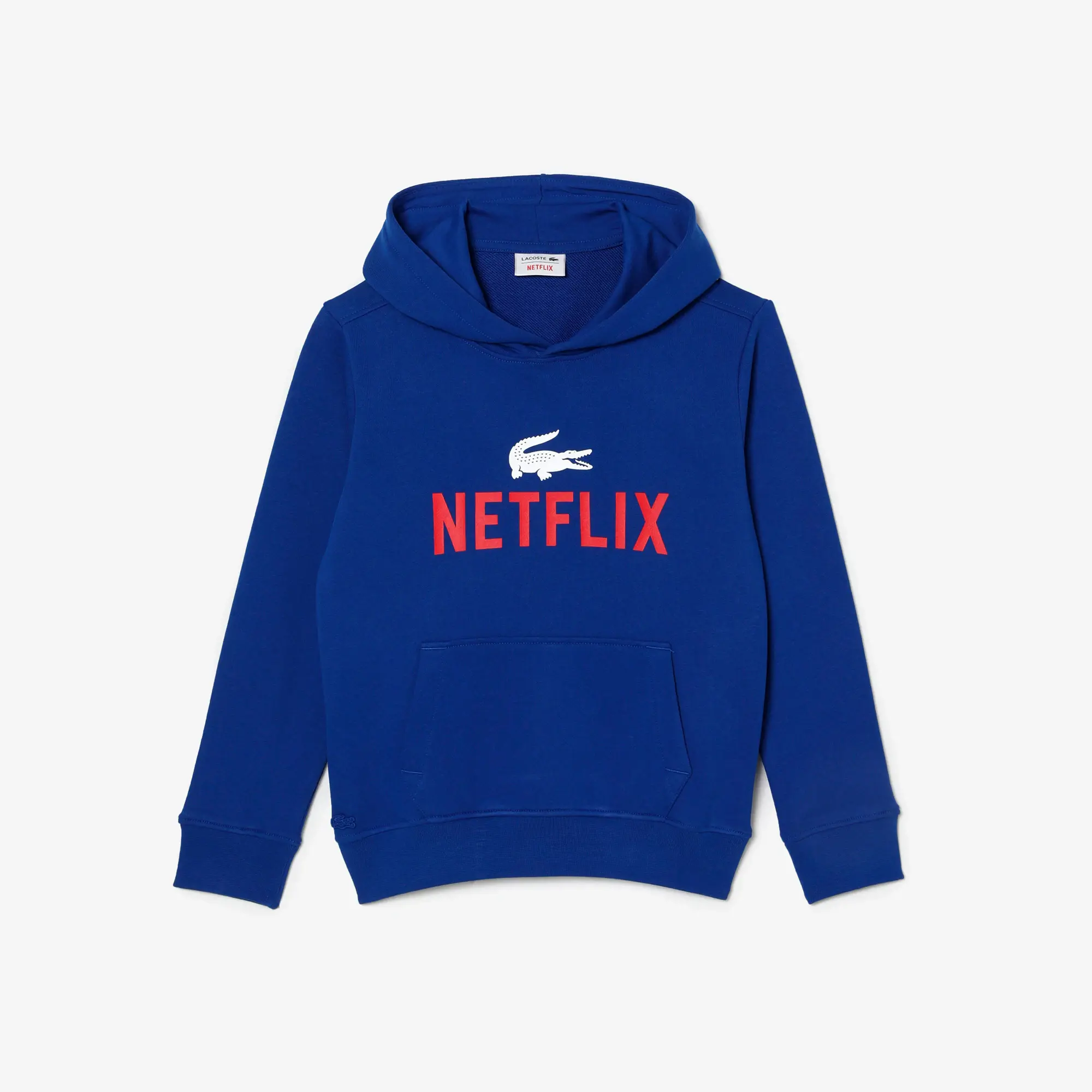 Lacoste Kids’ Lacoste x Netflix Organic Cotton Hoodie. 2 Lacoste Kids’ Lacoste x Netflix Organic Cotton Hoodie. 2