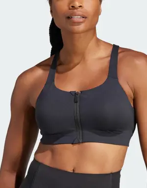 Adidas Brassière zippée maintien fort TLRD Impact Luxe