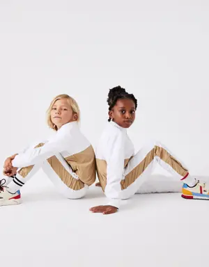 Lacoste Kids' Contrast Band Taffeta Trackpants