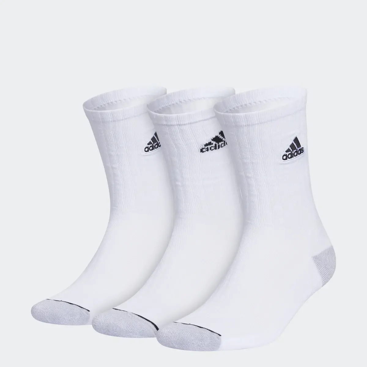 Adidas Classic Cushioned Crew Socks 3 Pairs. 1