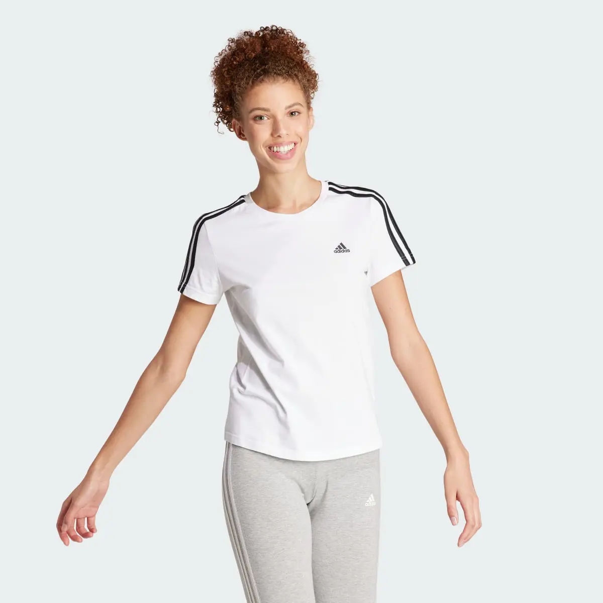 Adidas T-shirt Justa 3-Stripes Essentials. 2