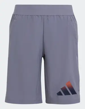 Adidas Train Icons AEROREADY Logo Woven Shorts