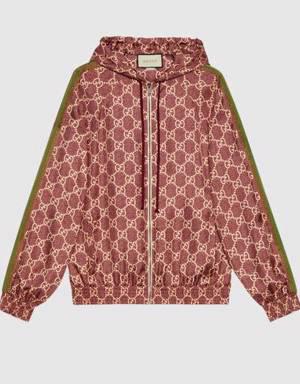 GG Supreme print silk jacket