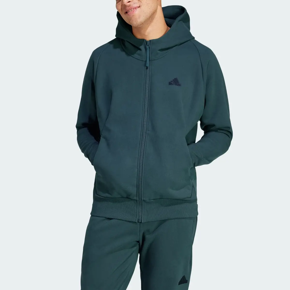 Adidas Bluza dresowa Z.N.E. Winterized Full-Zip Hooded. 1