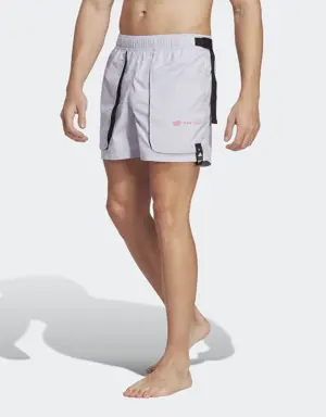 Parley Buckle Cargo Swim Shorts (Gender Neutral)