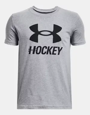 Boys' UA Hockey Short Sleeve