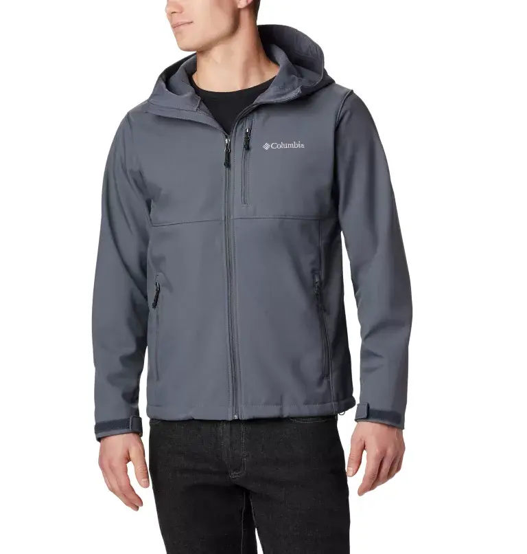 Columbia Men's Ascender™ Hooded Softshell Jacket - Tall. 1