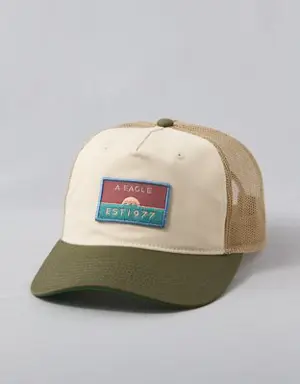 Good Vibes Twill Trucker Hat