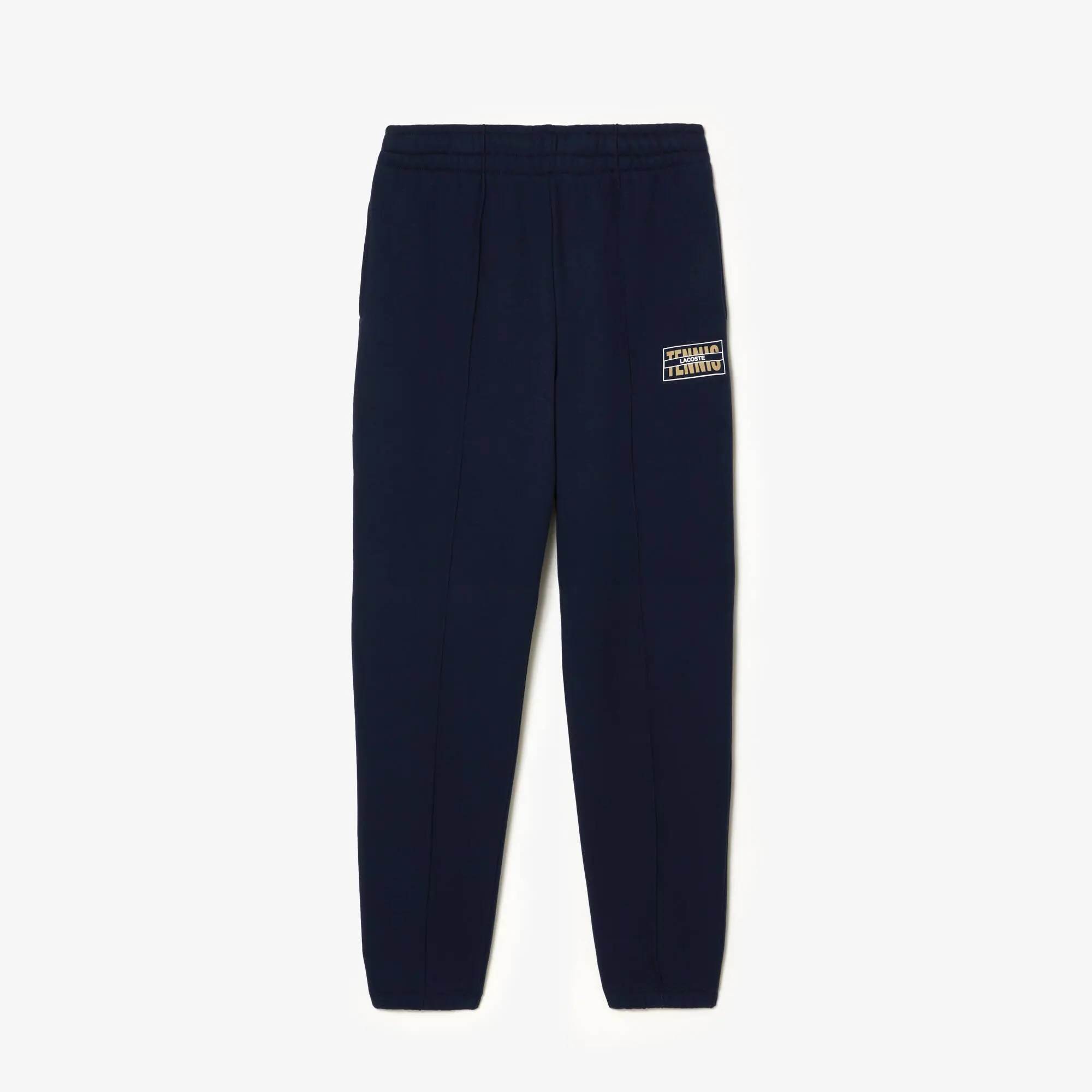 Lacoste Pantaloni della tuta in cotone con stampa ispirata al tennis Jogger. 1
