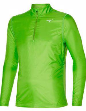 Hybrid Erkek Uzun Kollu Yarım Fermuarlı Sweatshirt Yeşil