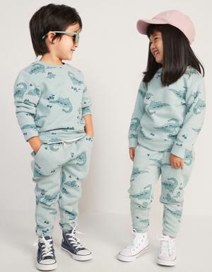 Unisex Jogger Sweatpants for Toddler blue