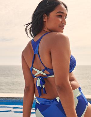 BLUES Recycled Fibers Bralette Bikini Top