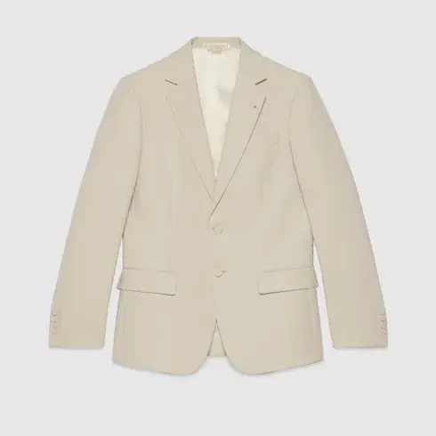 Gucci Horsebit fabric jacquard formal jacket. 1