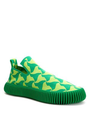 Yeşil Desenli Kadın Sneaker