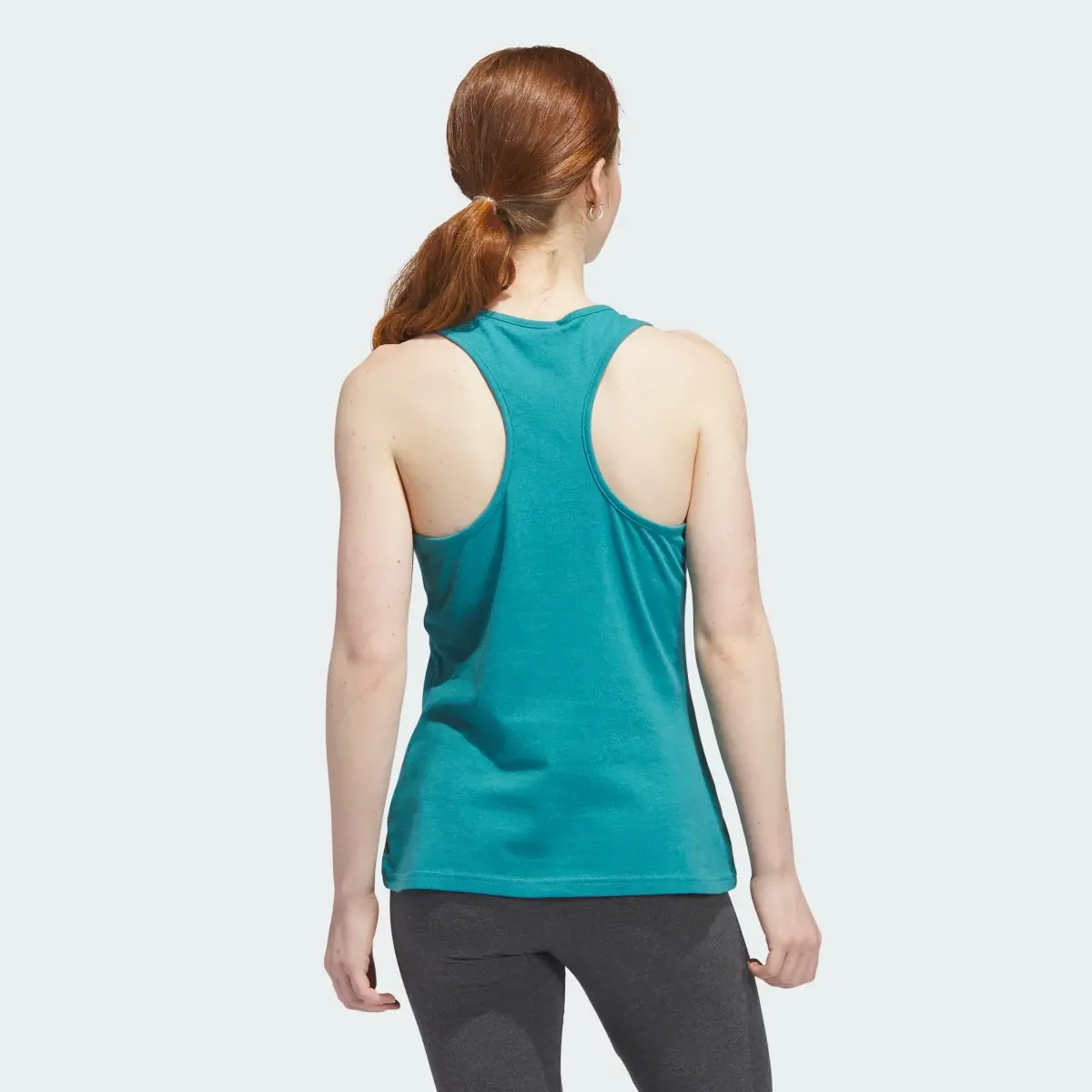 Adidas 3 Bar Logo Graphic Tank Top. 3